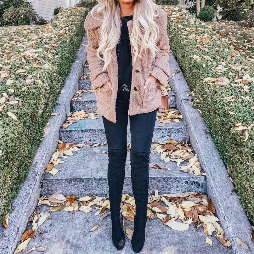 Free People So Soft Peacoat Teddy